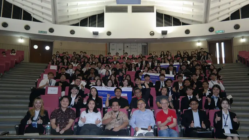 Participants and organisers at the Financial Industry Profession Challenge 2026
