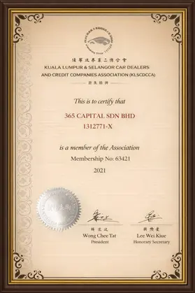KL and Selangor car dealers association membership