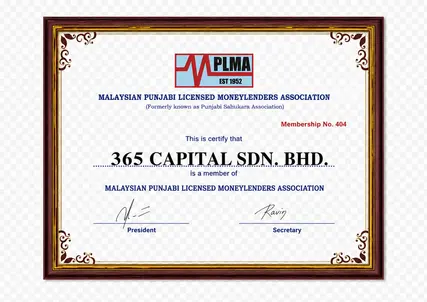 Malaysian Punjabi Moneylenders Association membership
